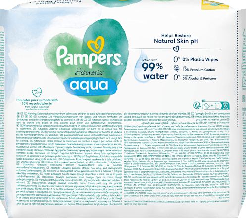 Feuchttücher Harmonie Aqua (4x48 St) Pampers Harmonie