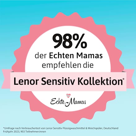 Vollwaschmittel sensitiv flüssig  Lenor