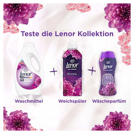 Colorwaschmittel Amethyst Blütentraum flüssig Lenor