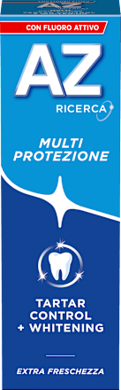 Dentifricio Multiprotezione Tartar Control + Whitening AZ