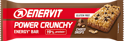 Barretta energetica Power Crunchy con gocce di cioccolato ENERVIT