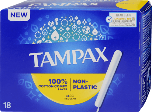 Tampon Non-Plastic Regular Tampax