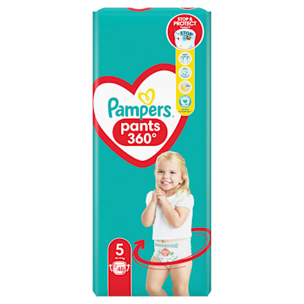 Scutece chiloțel numărul 5, 12-17kg Pampers active baby