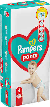 Scutece chiloțel numărul 4, 9-15kg Pampers active baby