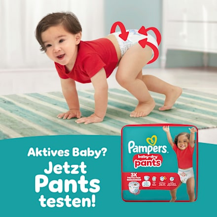 Windeln Baby Dry Gr.3 Midi (6-10 kg), Monatsbox Pampers