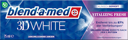 Zahnpasta 3D White Vitalizing Fresh blend-a-med