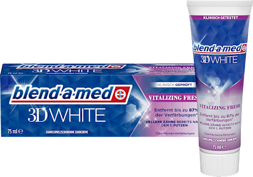 Zahnpasta 3D White Vitalizing Fresh blend-a-med