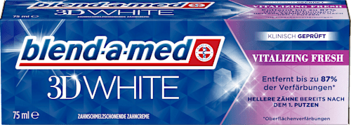 Zahnpasta 3D White Vitalizing Fresh blend-a-med