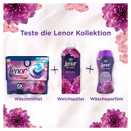 Colorwaschmittel Amethyst Blütentraum Pods Lenor