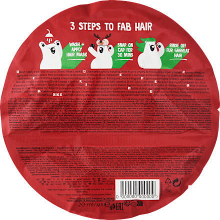 Haarmaske Reindeer Bear Fruits