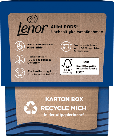 Colorwaschmittel Amethyst Blütentraum Pods Lenor