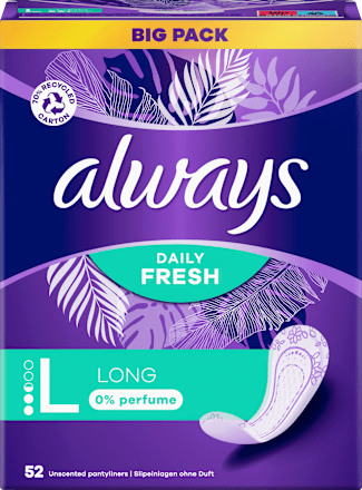 Ščitniki perila Daily Fresh Long always