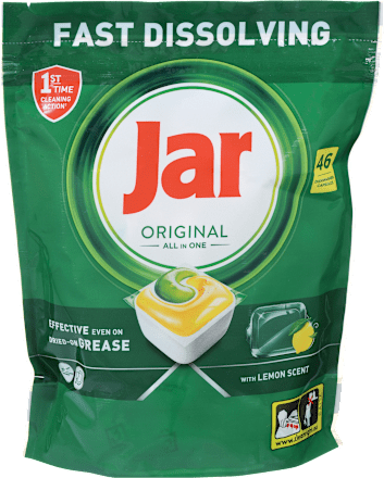 Kapsule za strojno pomivanje posode Original All In One Jar