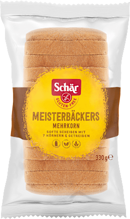 Brot Meisterbäckers Classic Mehrkorn glutenfrei (12 Stück) Schär
