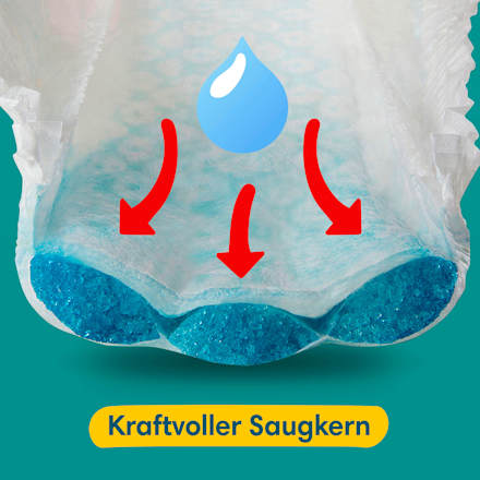 Baby Pants Baby Dry Gr.7 Extra Large (17+ kg), Big Pack Pampers