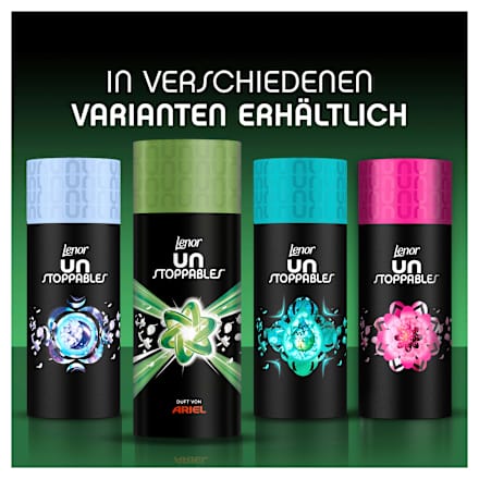 Wäscheparfüm Unstoppables, Duft von Ariel Lenor