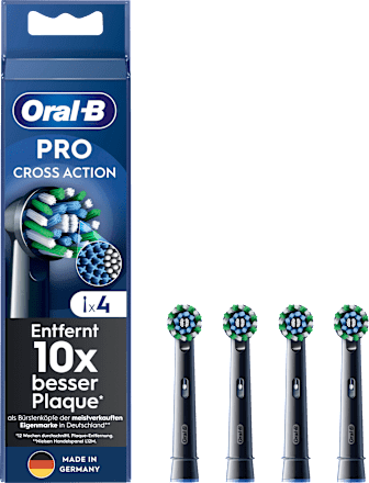 Aufsteckbürsten Pro Cross Action schwarz Oral-B