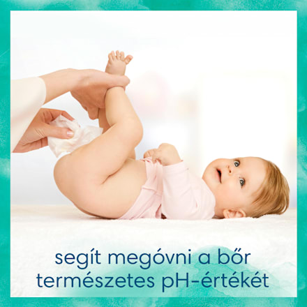 Nedves törlőkendő, Aqua, 4x48db Pampers Harmonie