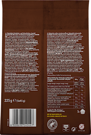 Schokolade Muffin Choco glutenfrei (5 Stück) Schär
