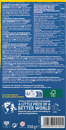 Nudeln Lasagneblätter Glutenfrei Schär