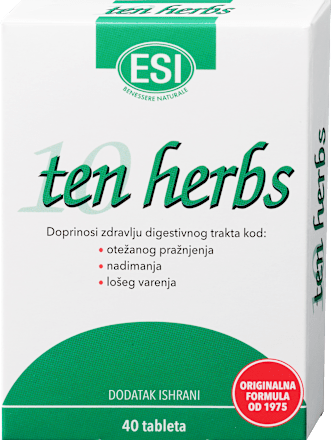 Ten Herbs prirodni laksativ ESI