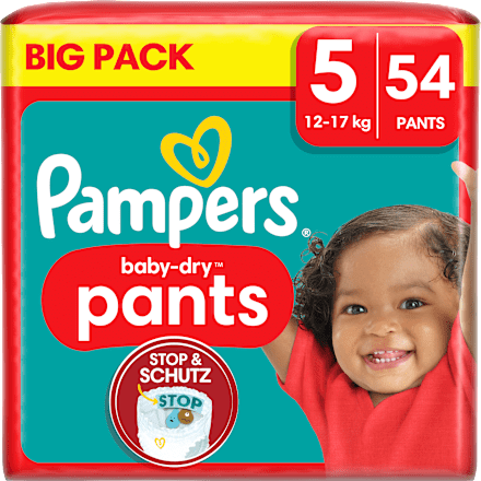 Baby Pants Baby Dry Gr.5 Junior (12-17 kg), Big Pack Pampers