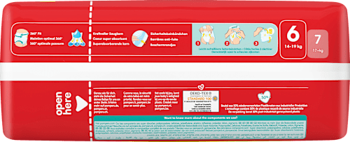 Baby Pants Baby Dry Gr.6 Extra Large (14-19 kg), Big Pack Pampers