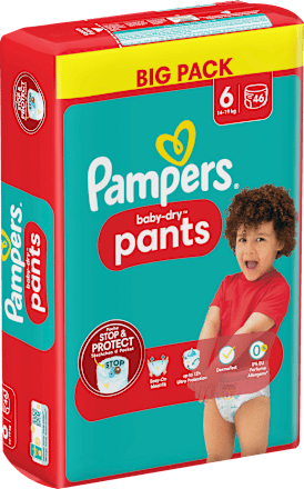 baby-dry Pants Gr. 6 (14-19 kg) Big Pack Pampers