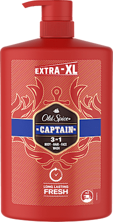 Captain gel za tuširanje i šampon XL Old Spice