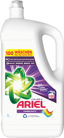 Colorwaschmittel flüssig Color+ Farbschutz Cool Clean ARIEL