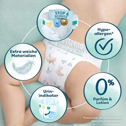 Windeln Harmonie Gr.4 Maxi (9-14 kg), Monatsbox Pampers Harmonie