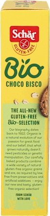 Bezglutenowe ciastka BIO Chocko Bisco Schär