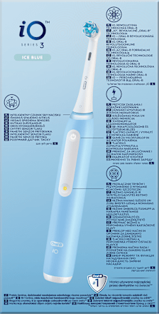 Elektrická zubná kefka iO Series 3, Ice Blue Oral-B