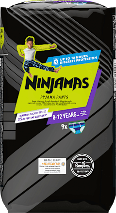Pyjama Pants pelene-gaćice, vel. 3 (27 – 43 kg) – Space  Ninjamas