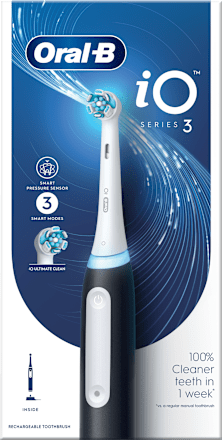Elektrická zubná kefka iO Series 3, Matt Black  Oral-B