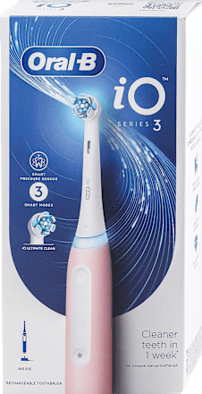 iO SERIES 3 električna četkica za zube - roze Oral-B