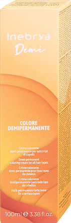 Pol-trajna barva za lase Demi, 10/01 Platinasto pepelnato blond  Inebrya