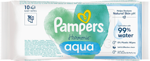 Feuchttücher Harmonie Aqua, Reisegröße Pampers Harmonie