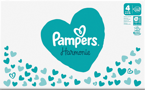 Windeln Harmonie Gr.4 Maxi (9-14 kg), Monatsbox Pampers Harmonie