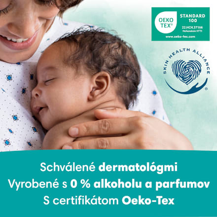 Vlhčené utierky Aqua - 24 x 48 Pampers Harmonie