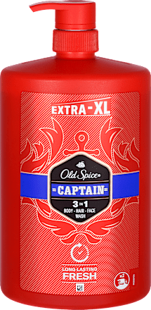 EXTRA XL 3in1 gel za tuširanje - CAPTAIN Old Spice