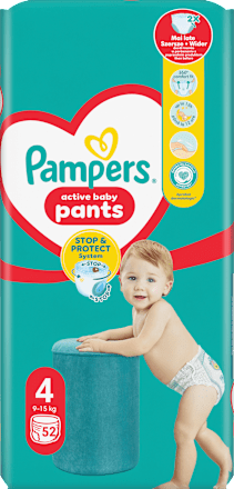 Plienkové nohavičky veľkosť 4 (9 - 15 kg) Pampers active baby