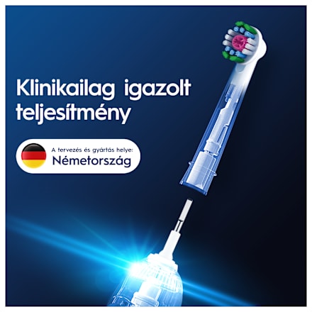 Pótfej elektromos fogkeféhez 3d white Oral-B