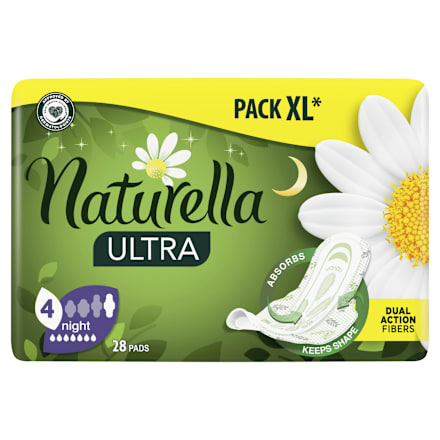 Hygienické vložky Camomile Ultra night Naturella