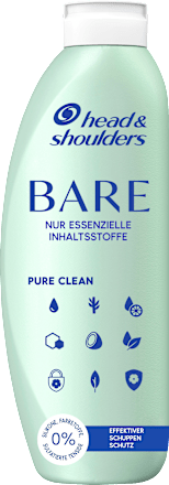Shampoo Anti-Schuppen Bare Pure Clean head&shoulders