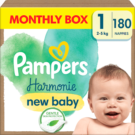 new baby pleny, velikost 1 Pampers Harmonie