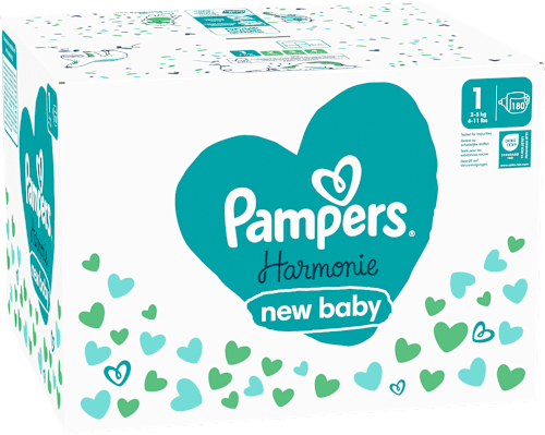 new baby pleny, velikost 1 Pampers Harmonie