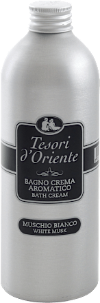 Bagno crema aromatico Muschio Bianco Tesori d'Oriente