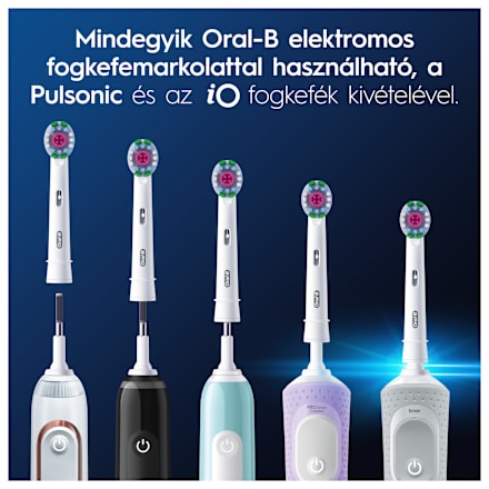 Pótfej elektromos fogkeféhez 3d white Oral-B