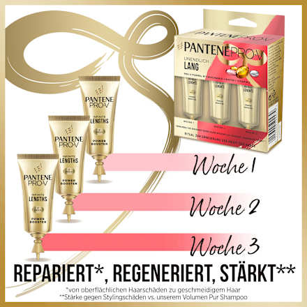 Haarkur Rescue Shots Unendlich Lang (3x15 ml) PANTENE PRO-V